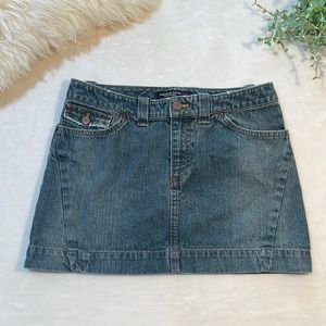 American Eagle Jean Mini Skirt